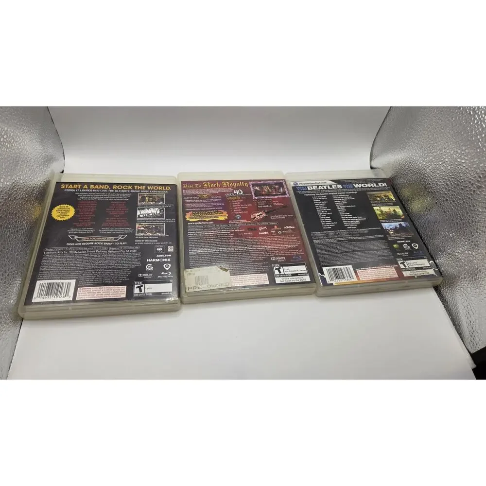 Guitar Hero Metallica Smash Hits 5 PS3 Replacement Cases Cover Art Lot 9 Manual